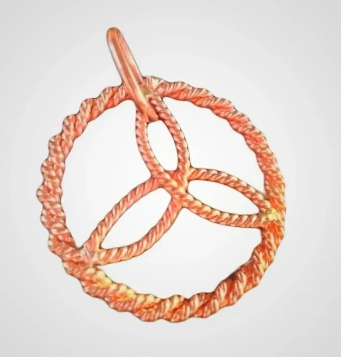 177mhz Lost cubit Triquetra Double twist Tensor Ring