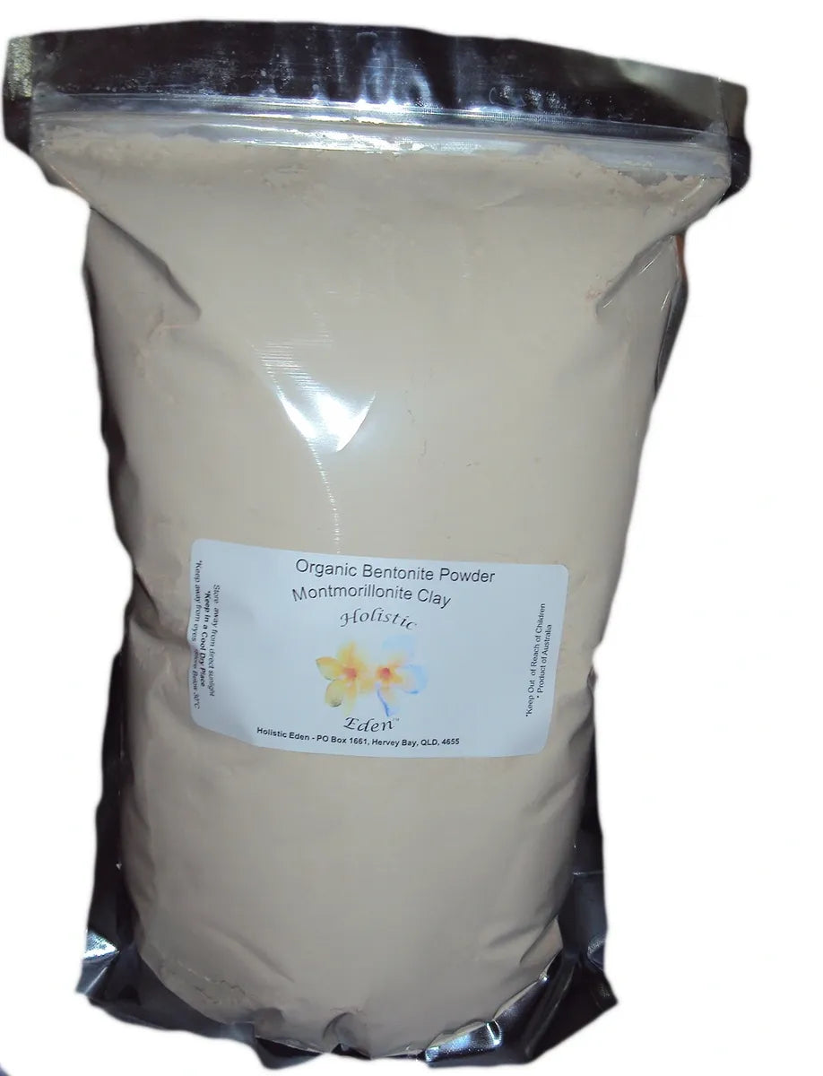 1kg Organic Australian Bentonite Clay Food Grade Montmorillonite Powder
