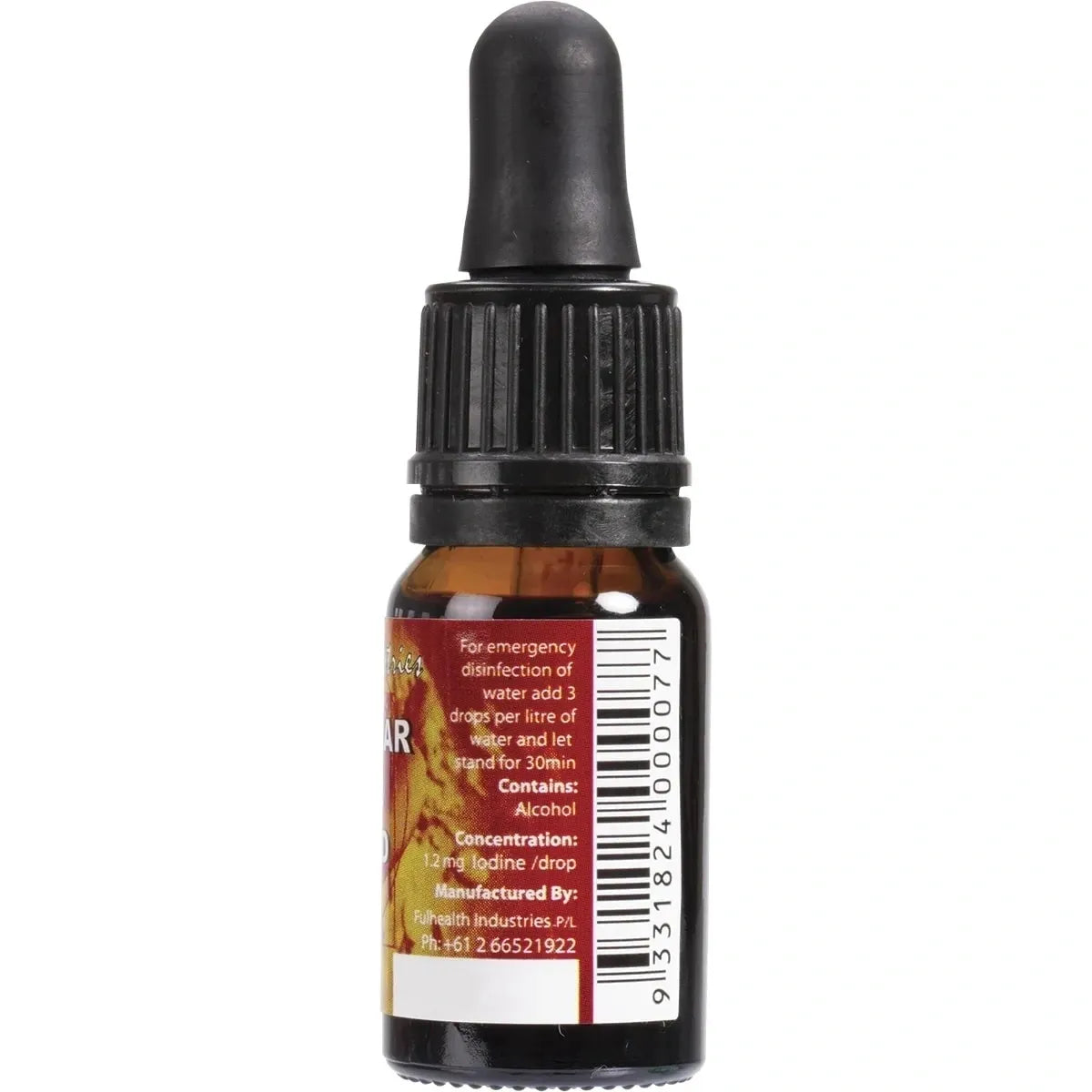 Fulhealth Molecular liquid Iodine Colloid - Colloidal 3% w/w 10ml - Vegetarian