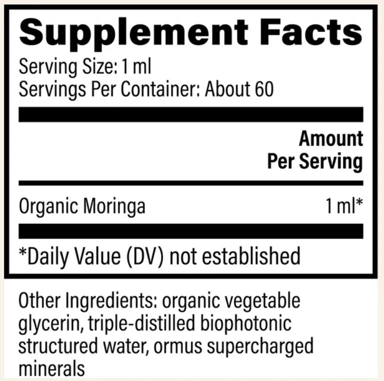 Global Healing Organic Moringa Liquid Extract