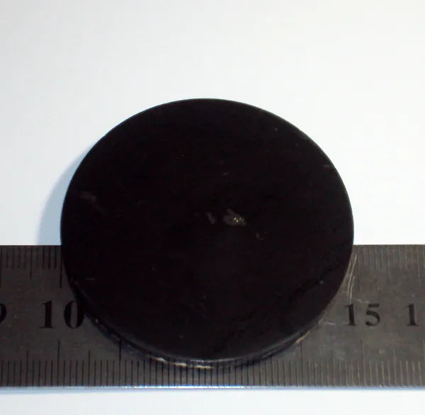 Shungite Phone Plate, Mobile Phone Tablet EMF Protection Plate 50mm x 50mm Disk