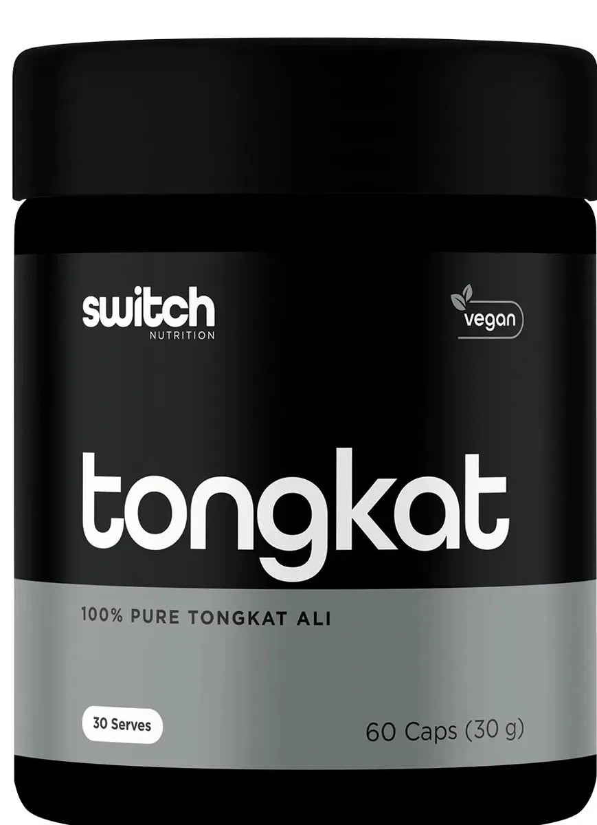 Switch Tongkat Ali or LongJack Nutritional Supplement, 30 Caps