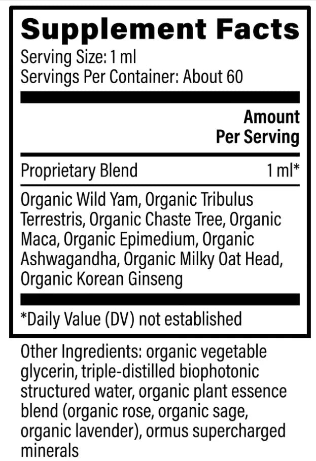 womans Natural Hormone Balance Liquid 60ml