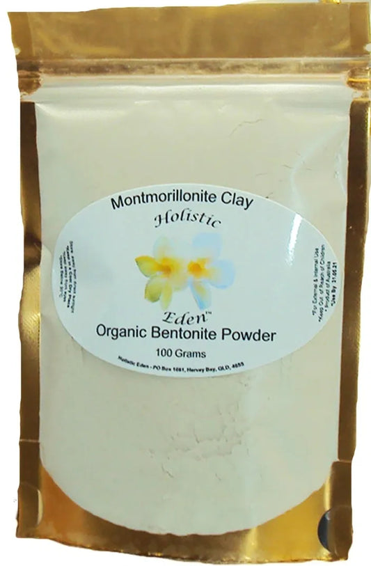 100g Organic Australian Bentonite Clay Food Grade Montmorillonite Powder