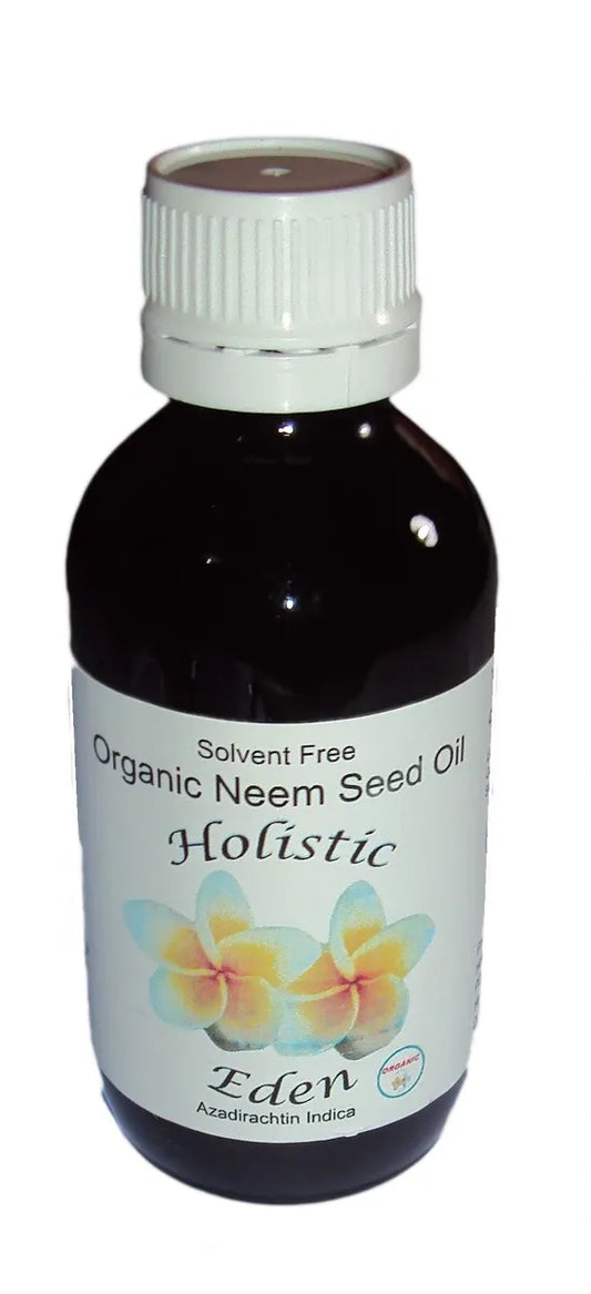 100ml Organic Neem Oil Seed Oil 100% Pure Cold Pressed Azadirachtin Indica Glass