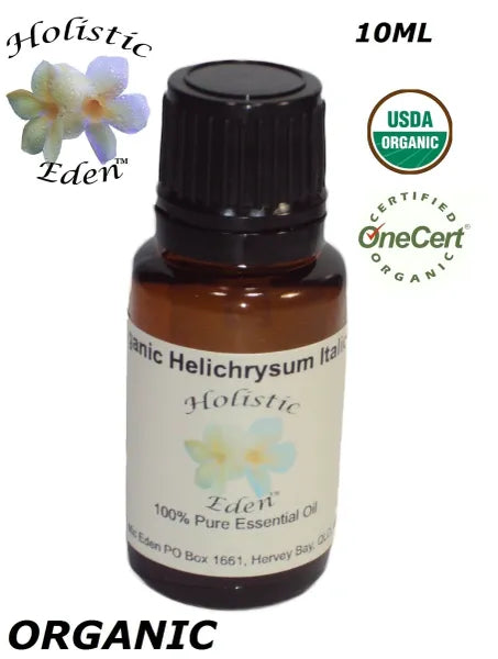 10ml ORGANIC Helichrysum Italicum Essential Oil IMMORTELLE Therapeutic Grade