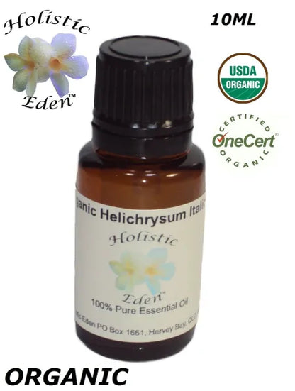 10ml ORGANIC Helichrysum Italicum Essential Oil IMMORTELLE Therapeutic Grade