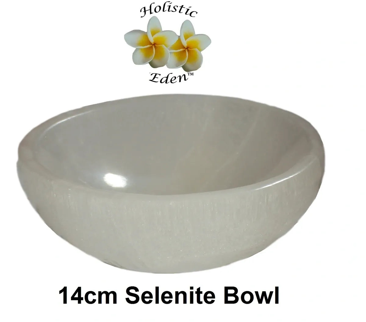14cm Selenite Bowl High Quality Round Moroccan Crystal Charging Bowl