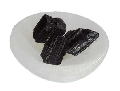 14cm Selenite Bowl High Quality Round Moroccan Crystal Charging Bowl