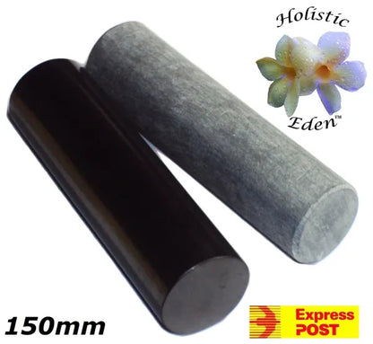 15cm Shungite Talkohlorite Harmonizer Rejuvenation Healing Wands EMF Protection