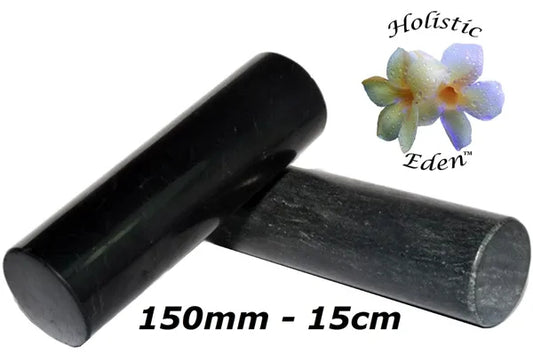 15cm Shungite Talkohlorite Harmonizer Rejuvenation Healing Wands EMF Protection