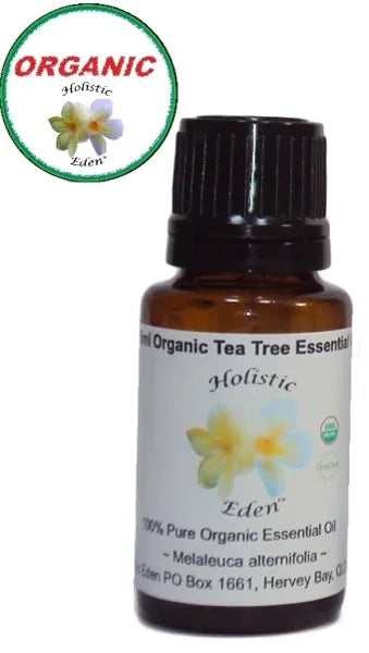 15ml ORGANIC TEA TREE ESSENTIAL OIL AUSTRALIAN Melaleuca alternifolia THERAPEUTIC
