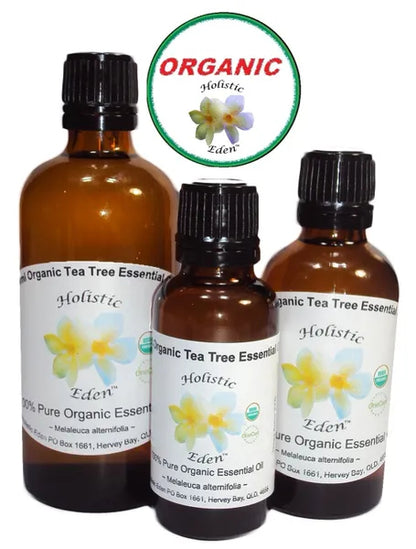 15ml ORGANIC TEA TREE ESSENTIAL OIL AUSTRALIAN Melaleuca alternifolia THERAPEUTIC