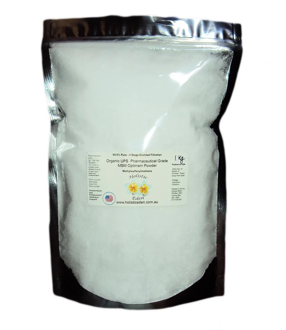 1kg Pure MSM Powder Crystals Pure Methylsulfonylmethane Dimethyl Sulfone OptiMSM