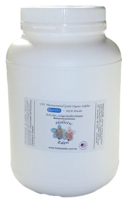 2kg Jar Pure MSM Powder Crystals Pure Methylsulfonylmethane Dimethyl Sulfone OptiMSM