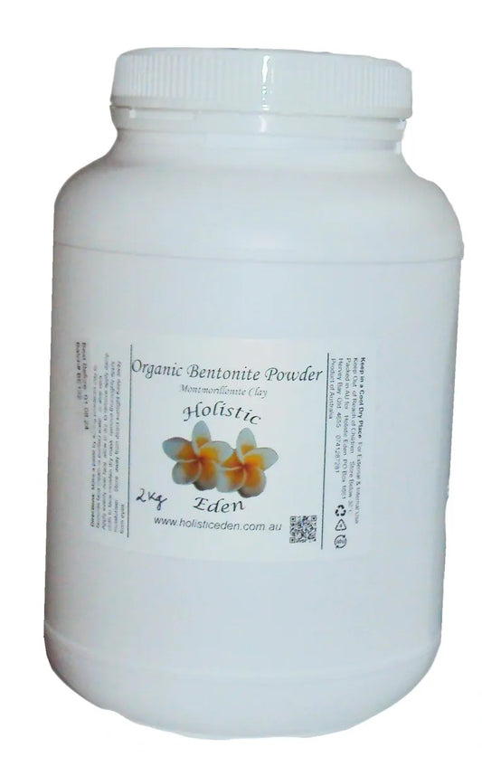 2kg Organic Australian Bentonite Clay Food Grade Powder Montmorillonite Skin Mask