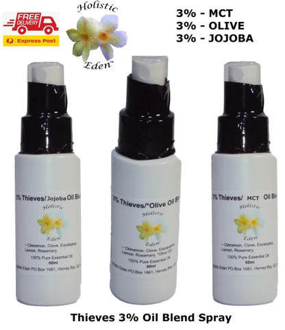 4 Thieves Essential Oil Spray Aromatherapy 3% Carrier Oil Blend Hand Sanitizer