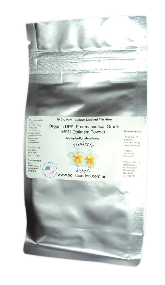 50g Pure MSM Powder Crystals Pure Methylsulfonylmethane Dimethyl Sulfone OptiMSM