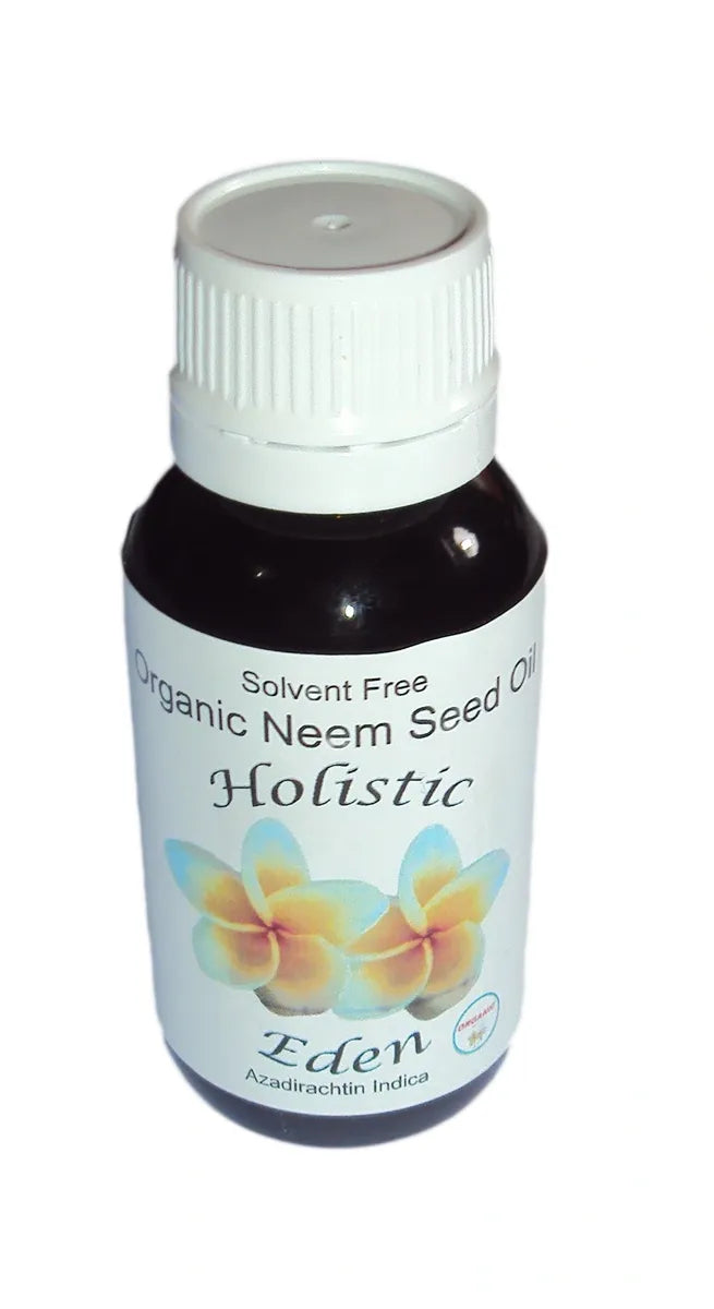 50ml Organic Neem Oil Seed Oil 100% Pure Cold Pressed Azadirachtin Indica Glass