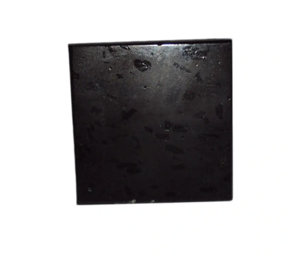 50mm Black Tourmaline Polished Pyramid EMF Protection Crystal Healing Stone