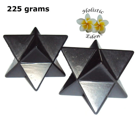 50mm Shungite Merkaba, EMF Protection, Air Purifier Crystal Health Stone