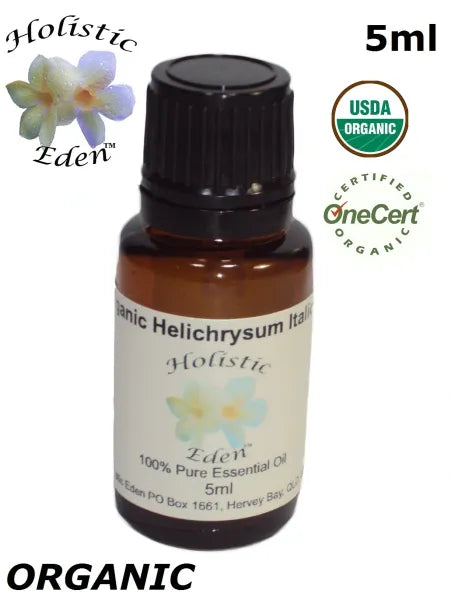 5ml ORGANIC Helichrysum Italicum Essential Oil IMMORTELLE Therapeutic Grade