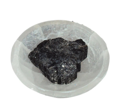 75 - 80mm Selenite Bowl High Quality Round Moroccan Crystal Charging Bowl