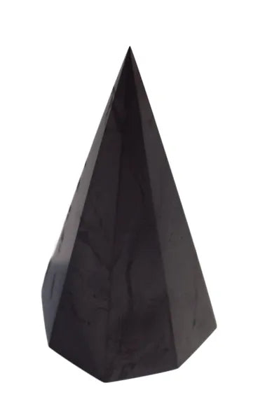 80mm Octahedral High Pyramid EMF Protection, Air Purifier Crystal Health Stone