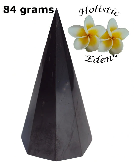 80mm Octahedral High Pyramid EMF Protection, Air Purifier Crystal Health Stone