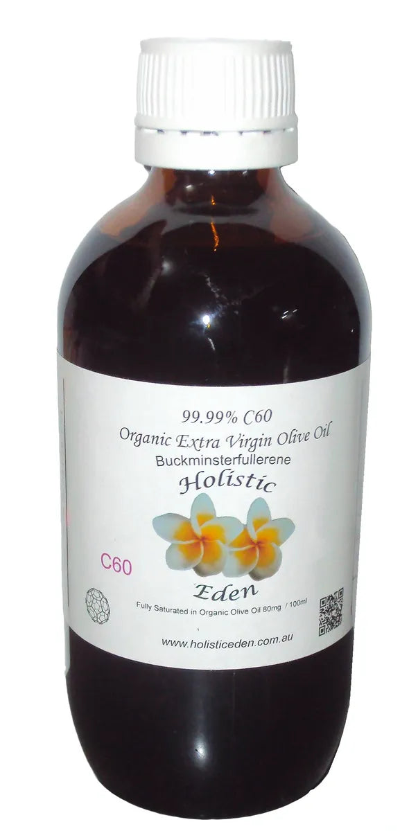 99.99% C60 Organic Cold Pressed Olive Oil Pure SUBLIMED Carbon 60