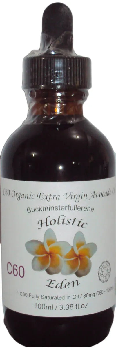 99.99% SUBLIMED C60 Avocado Oil Carbon 60 Fullerene Saturated Organic Cold Pressed Oil