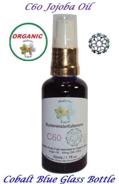 C60 Organic Jojoba Oil 99.99% Pure Carbon 60 Facial Moisturiser