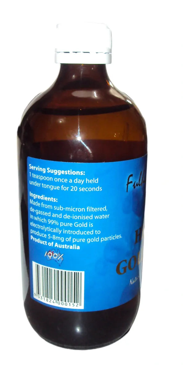 Colloidal Gold Colloid High Purity Concentrate Fulhealth Industries