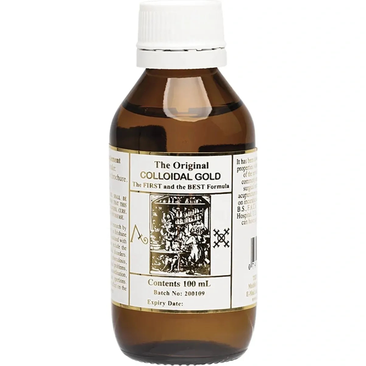 Colloidal Gold, The Original Colloidal Gold Colloid 100ml