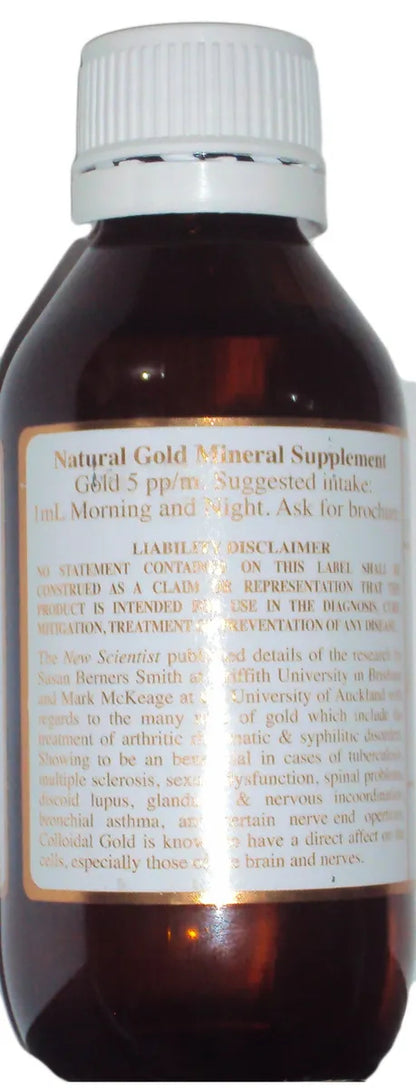 Colloidal Gold, The Original Colloidal Gold Colloid 100ml