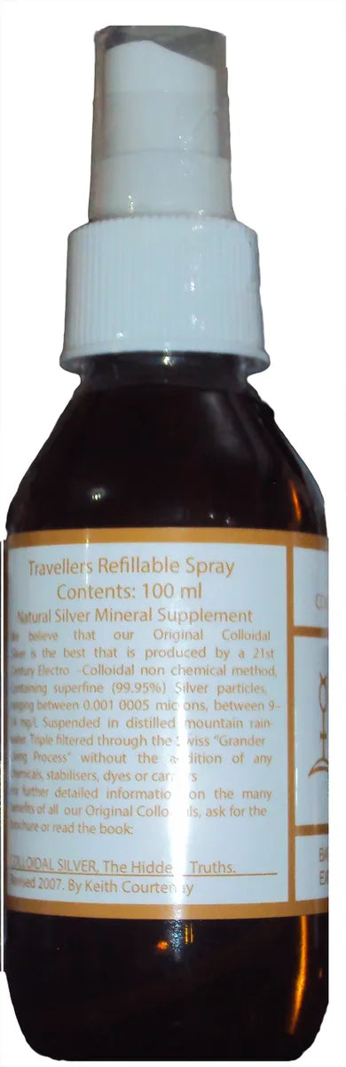 Colloidal Silver Spray The Original Colloidal Silver Colloid 100ml