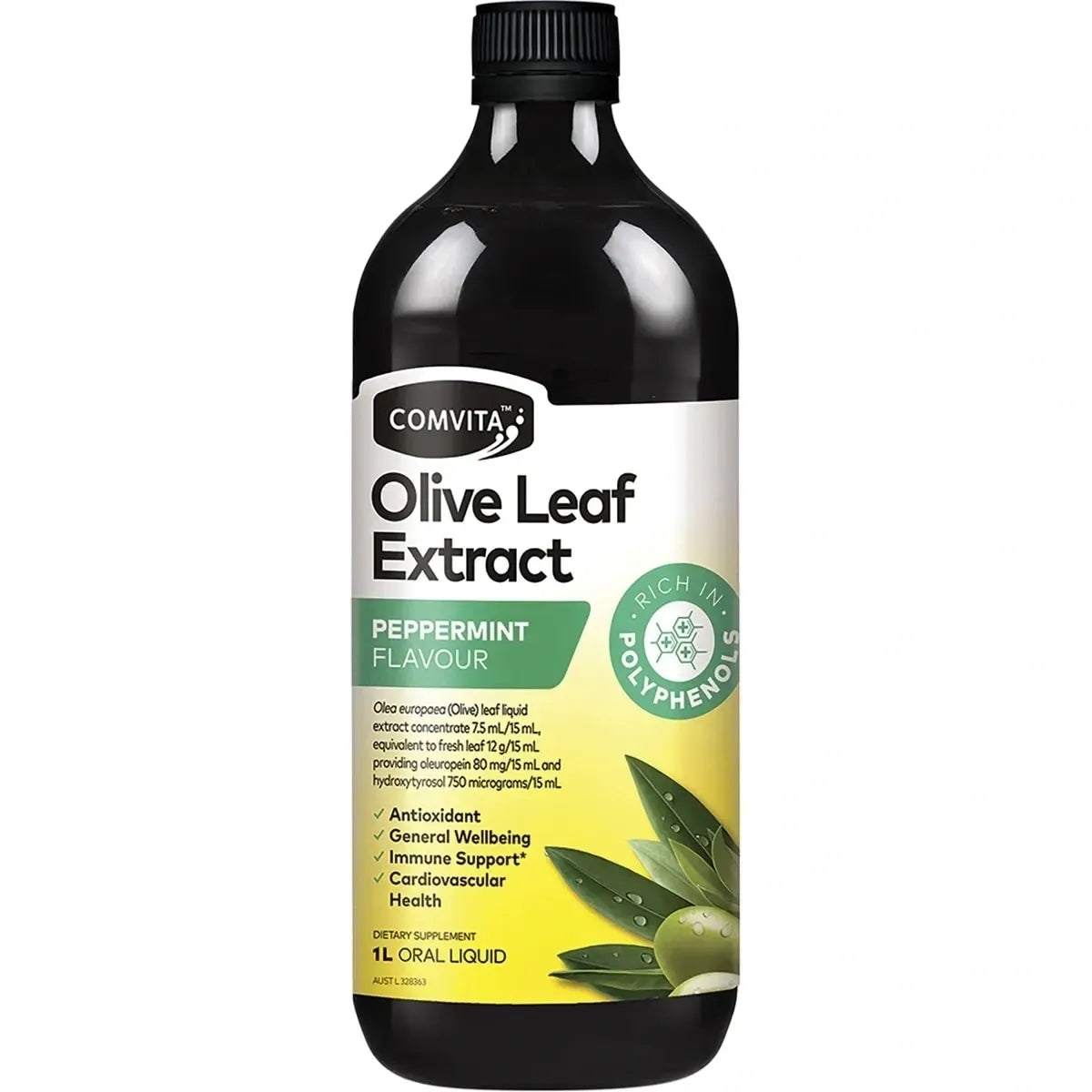 Comvita Fresh-Picked Olive Leaf Extract - Peppermint