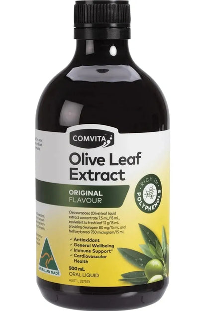Comvita Olive Leaf Extract Original Flavour - Fresh-Picked Oral Liquid
