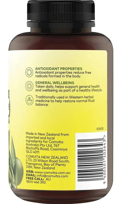 Comvita Olive Leaf Immune Defence Capsules (with Vitamin C)