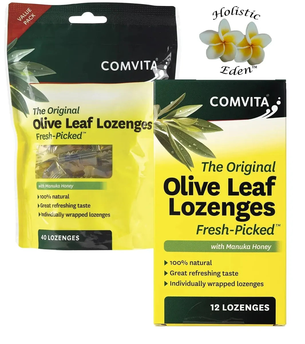 Comvita Olive Leaf Extract Lozenges with Manuka Honey