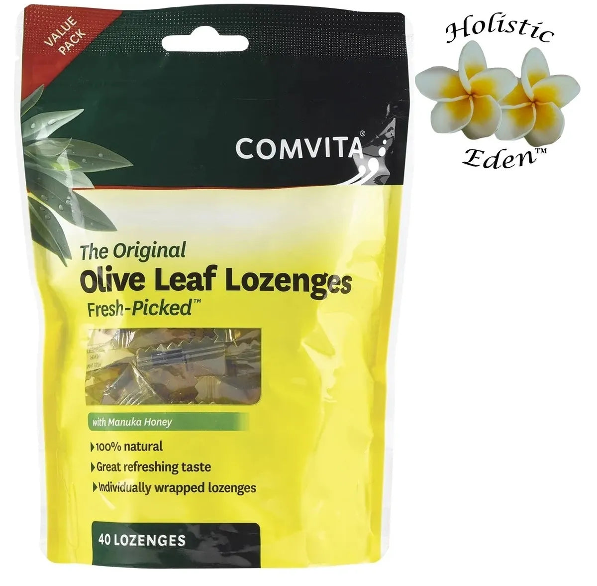 Comvita Olive Leaf Extract Lozenges with Manuka Honey