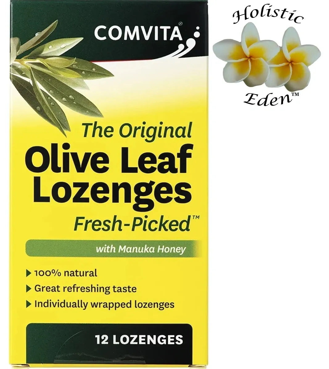 Comvita Olive Leaf Extract Lozenges with Manuka Honey