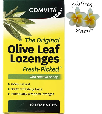 Comvita Olive Leaf Extract Lozenges with Manuka Honey