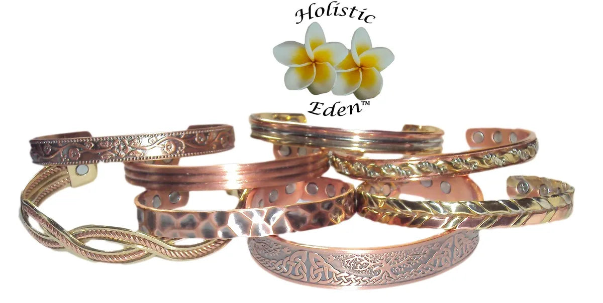 Copper Magnetic Bracelet Arthritis Pain Relief Bangle Healing Therapy 99.9% Pure