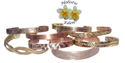 Copper Magnetic Bracelet Arthritis Pain Relief Bangle Healing Therapy 99.9% Pure