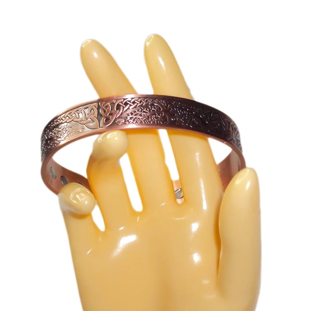 Copper Magnetic Bracelet Arthritis Pain Relief Bangle Healing Therapy 99.9% Pure