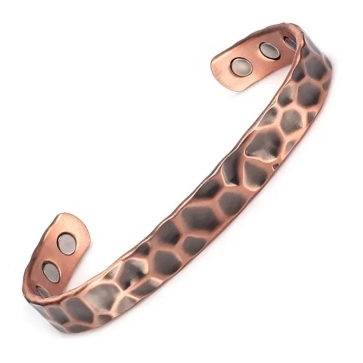 Copper Magnetic Bracelet Arthritis Pain Relief Bangle Healing Therapy 99.9% Pure