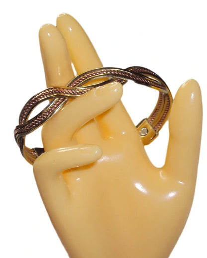 Copper Magnetic Bracelet Arthritis Pain Relief Bangle Healing Therapy 99.9% Pure