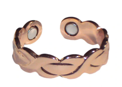 Copper Magnetic Ring Arthritis Pain Relief Bangle Healing Therapy 99.9%