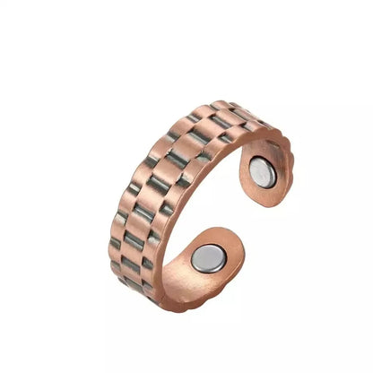 Copper Magnetic Ring Arthritis Pain Relief Bangle Healing Therapy 99.9%
